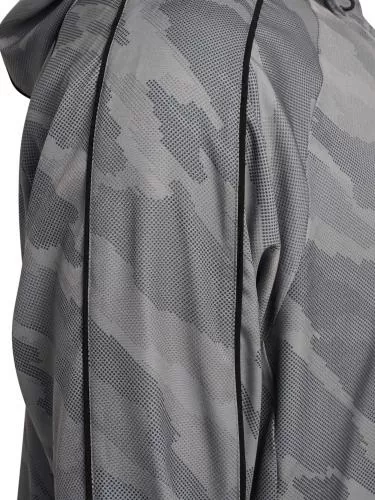Hummel Hmlaop Hybrid Track Jacket - Sharkskin