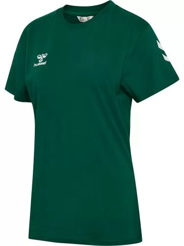 Hummel Hmlgo 2.0 Chevron T-Shirt S/S Woman - Evergreen