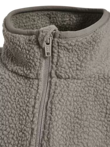 Hummel Hmljr Atlas Fleece Zip Jacket - Rock Ridge