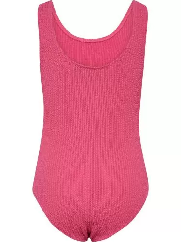Hummel Hmljr Crinkle Swimsuit - Pink Flambè