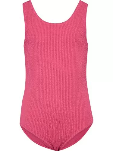 Hummel Hmljr Crinkle Swimsuit - Pink Flambè