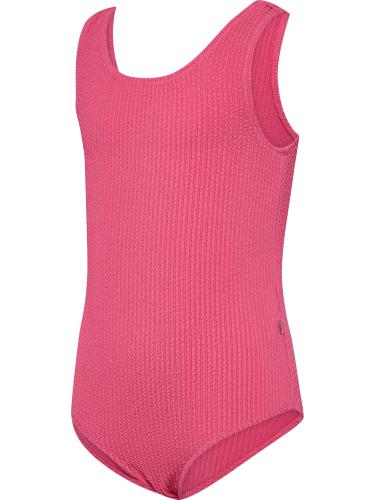 Hummel Hmljr Crinkle Swimsuit - Pink Flambè