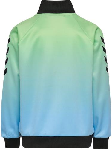 Hummel Hmljr Gradient Track Suit - Shadow Lime/Black