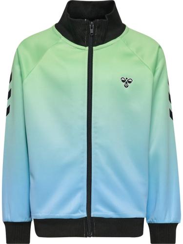 Hummel Hmljr Gradient Track Suit - Shadow Lime/Black