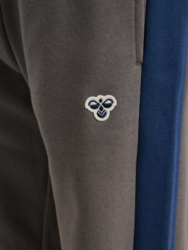 Hummel Hmljr Loose Block Sweatpants Bee - Dark Gull Gray