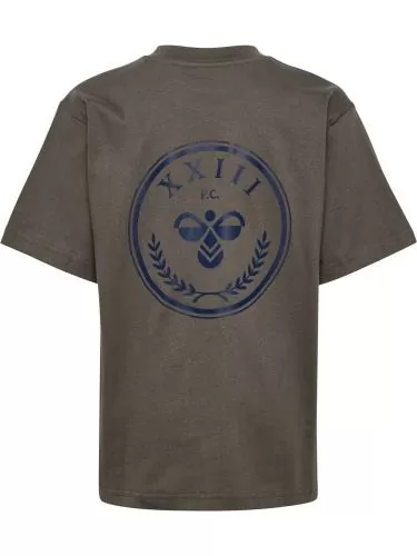 Hummel Hmljr Loose Graphic T-Shirt S/S - Dark Gull Gray