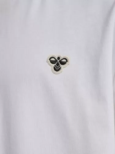 Hummel Hmljr Loose T-Shirt S/S Bee - Bright White