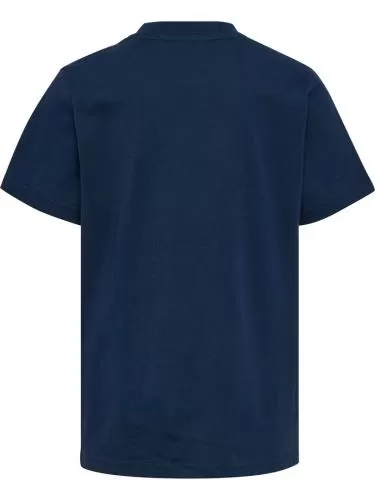 Hummel Hmljr Reg Graphic T-Shirt S/S - Dress Blues
