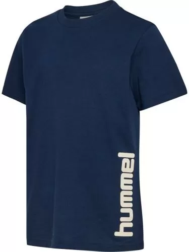 Hummel Hmljr Reg Graphic T-Shirt S/S - Dress Blues