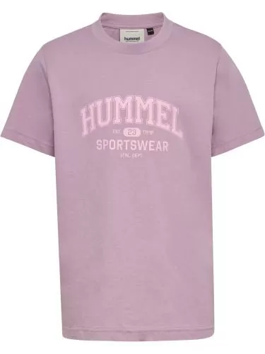 Hummel Hmljr Reg Graphic T-Shirt S/S - Lavender Mist