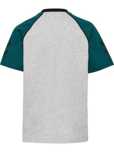 Hummel Hmljr Reg V-Neck T-Shirt Ss - Light Grey Melange