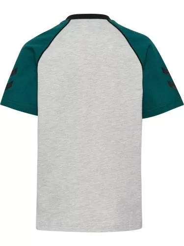Hummel Hmljr Reg V-Neck T-Shirt Ss - Light Grey Melange