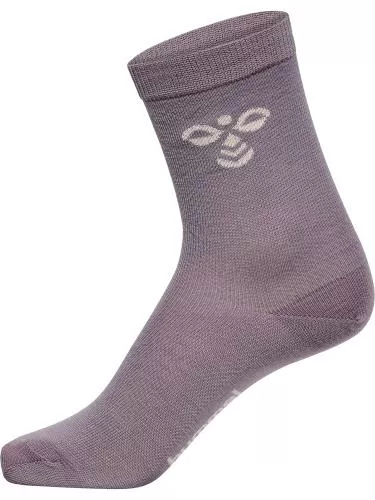 Hummel Hmljr Wool 2-Pack Socks - Gray Ridge/Cloud Gray