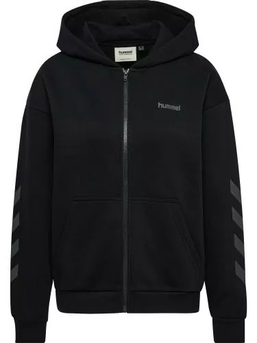 Hummel Hmlkeeper Chevron W Zip Hoodie - Black