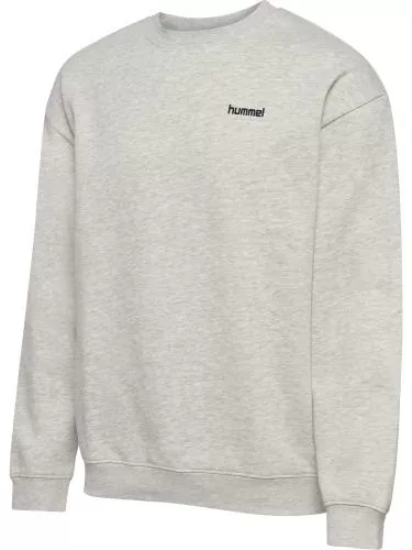 Hummel Hmlkeeper Graphic Crewneck - Light Grey Melange