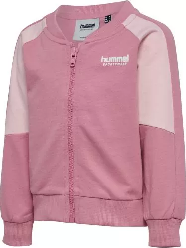 Hummel Hmlmini Loose Block Zip Jacket - Pale Lilac