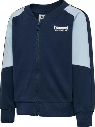 Hummel Hmlmini Loose Block Zip Jacket - Skyway
