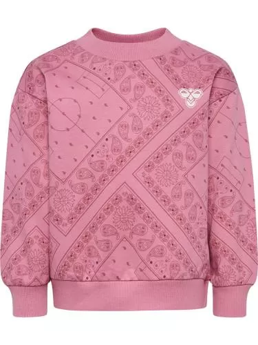 Hummel Hmlmini Loose Paisley Aop Sweatshir - Polignac