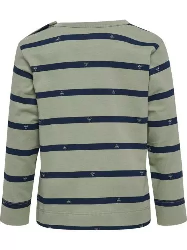 Hummel Hmlmini Reg Stripy Bee T-Shirt L/S - Shadow