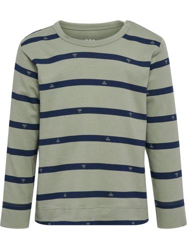 Hummel Hmlmini Reg Stripy Bee T-Shirt L/S - Shadow