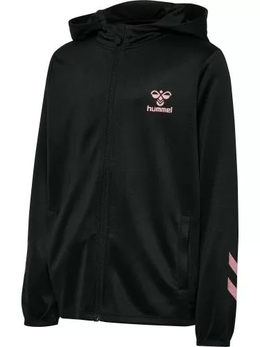 Hummel Hmlshimmer Track Jacket Kids - Black/Bridal Rose