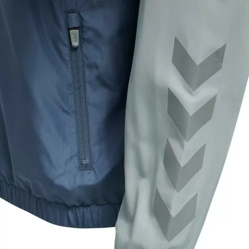 Hummel Hmlsullivan Loose Zip Hoodie - China Blue