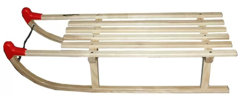 Holzschlitten Davoser Esche100