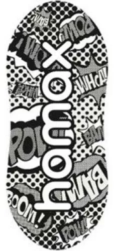 Hamax Twin Tip Surfer Comic 120 cm schwarz/weiss