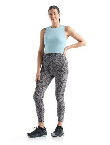 Icebreaker Women ZoneKnitâ„¢ Cropped Bra-Tank - haze