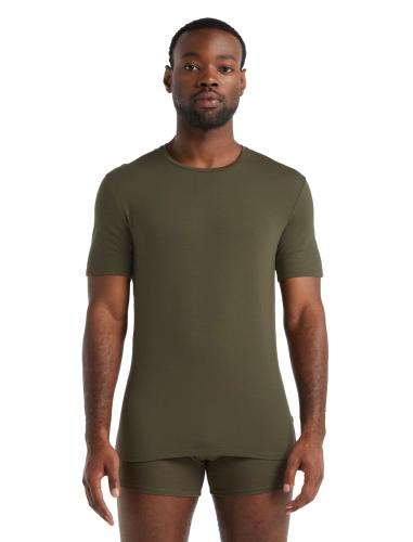 Icebreaker Men Anatomica SS Crewe - loden (Grösse: L)