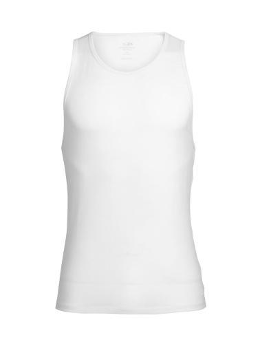 Icebreaker Men Anatomica Tank - snow-104 (Grösse: S)
