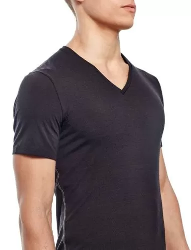 Icebreaker Men Anatomica SS V - black