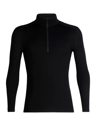 Icebreaker Men 260 Tech LS Half Zip - black