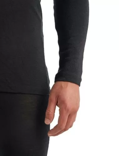 Icebreaker Men 175 Everyday LS Crewe - black