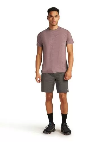 Icebreaker M Mer 125 Cool-Lite Sphere III SS Tee - carob hthr