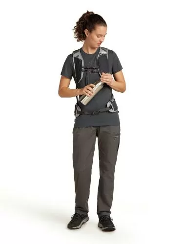 Icebreaker W Mer 150 Tech Lite SS Tee Sunrise Sumit - obsidian