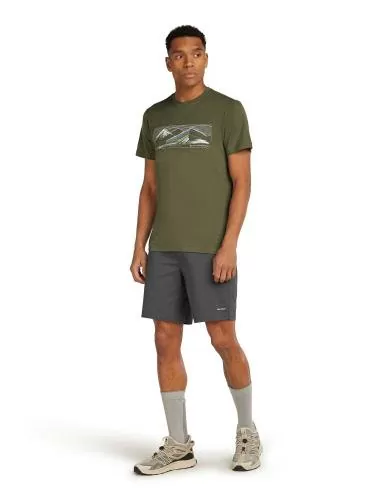 Icebreaker M Mer Elevation Stretch 9 Shorts - obsidian
