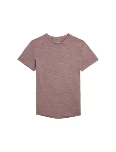Icebreaker W Mer 125 Cool-Lite Sphere III SS Tee - carob hthr