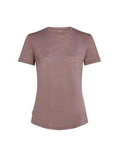 Icebreaker W Mer 125 Cool-Lite Sphere III SS Tee - carob hthr