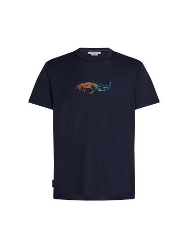 Icebreaker M Mer 150 Tech Lite SS Tee Slimey Salama - midnight navy (Grösse: L)
