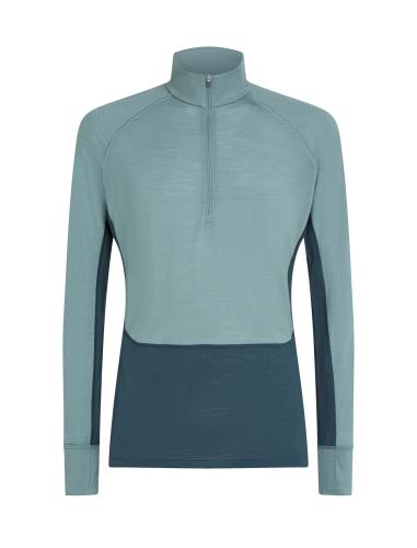 Icebreaker M Mer 125 ZoneKnit LS Half Zip – abyss (Grösse: S)