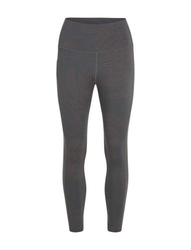 Icebreaker W Mer 260 Fastray 25 HR Tight Fresh AOP - obsidian (Grösse: M)