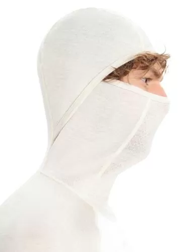 Icebreaker Men ZoneKnit Insulated LS Hoodie - ecru hthr