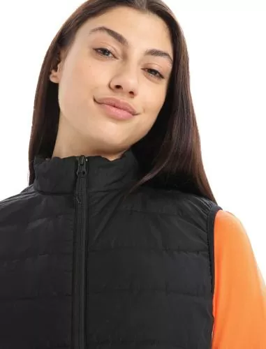 Icebreaker Women MerinoLoft Vest - black