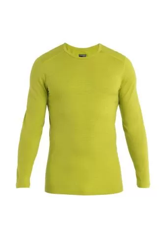 Icebreaker Men 200 Oasis LS Crewe - bio lime
