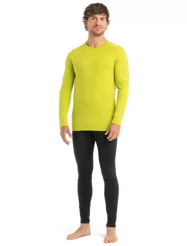 Icebreaker Men 200 Oasis LS Crewe - bio lime