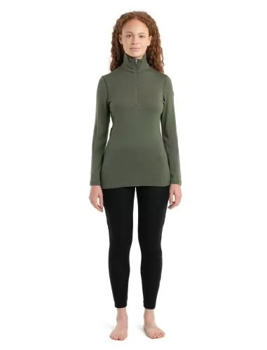Icebreaker Women 260 Tech LS Half Zip - loden