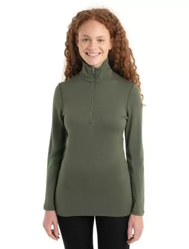 Icebreaker Women 260 Tech LS Half Zip - loden