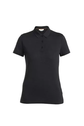 Icebreaker Women Merino 150 Tech Lite III SS Polo - black