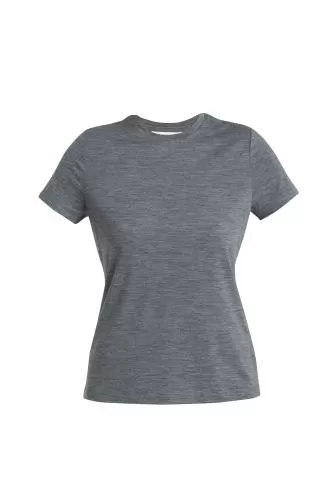 Icebreaker Women Merino 150 Tech Lite III SS Tee - gritstone hthr-013